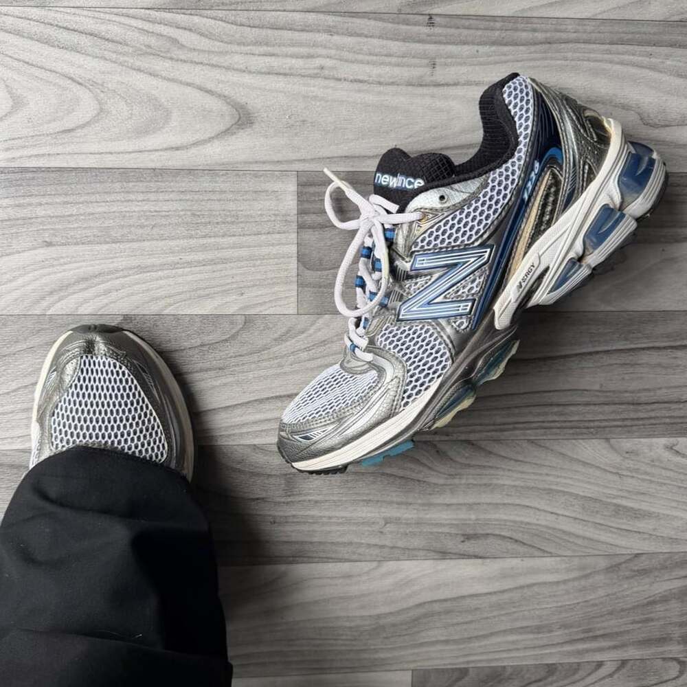 New Balance 1226 US 10.5 Blue Silver Running Shoes MR1226